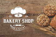 Bakery Shop Vintage Logo Template, a Branding & Logo Template by vectorwithin (Thumbnail 3 of 3)