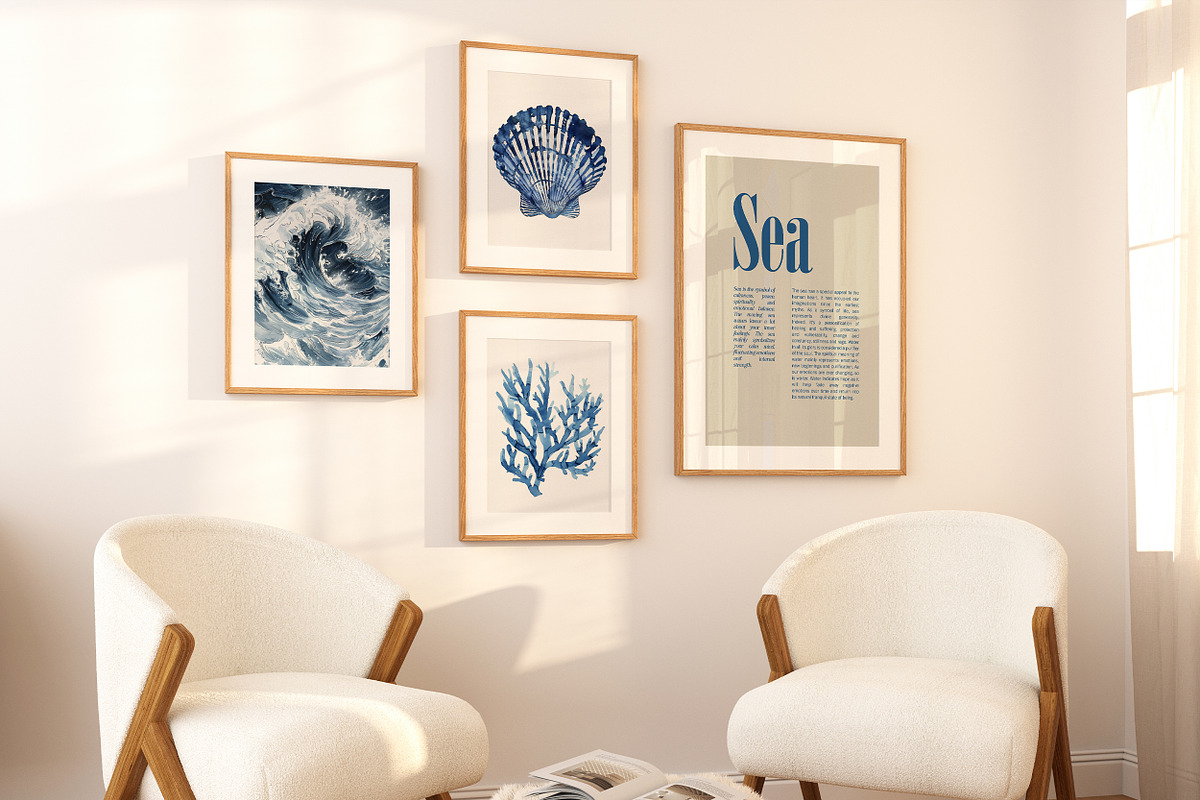 Coastal Wall Art, an Object Graphic by Purple (Photo 3 of 12)