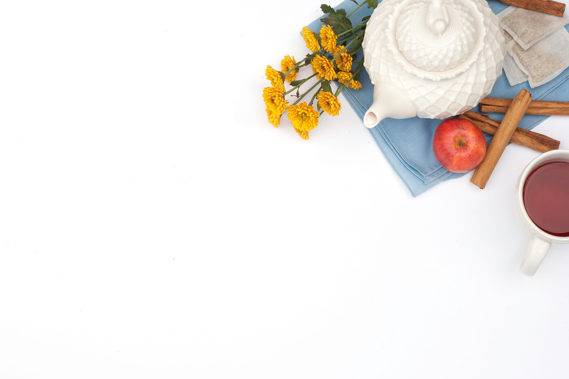 Fall Autumn Cozy Feminine Flat Lay, a Food & Drink Photo by Emily Valencia