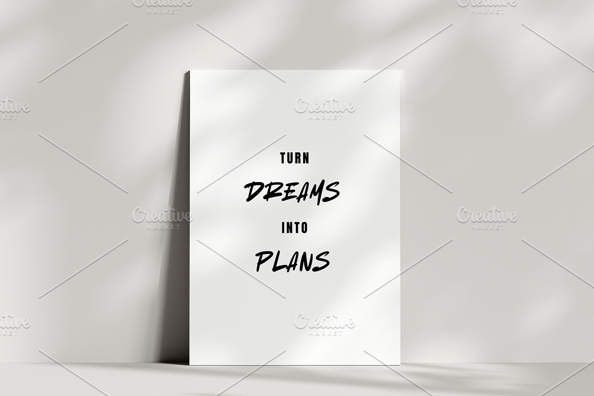 Motivational Printable Wall Art, a Decorative Illustration by YG STUDIO (Photo 5 of 6)