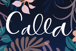 Calla Script