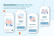 Illustration of Data Scientist, a Person Illustration by alwie99d (Thumbnail 3 of 6)