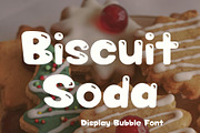 Bubble Display Font - Biscuit Soda, a Sans Serif Font by ZoloDesignHub (Thumbnail 6 of 8)
