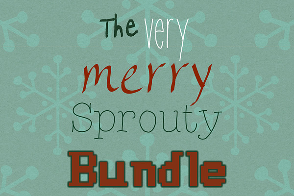 Sprouty Font Collection Vol. 1