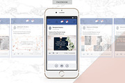 ROSE GOLD | Social Media Pack, a Social Media Template by Marigold Studios (Thumbnail 8 of 13)