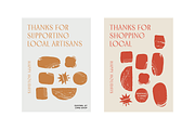 Textured Shapes & Badges Set, a Texture Illustration by Mere Hunter (Thumbnail 2 of 10)