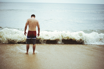 Standing on the Shore, a Person Photo by Melanie Helena