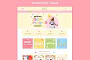 WordPress Templates Spring Colorful, a WordPress Template by Websiteboy (Thumbnail 1 of 10)