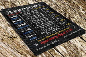 4x6 inch Flyer Mockup
