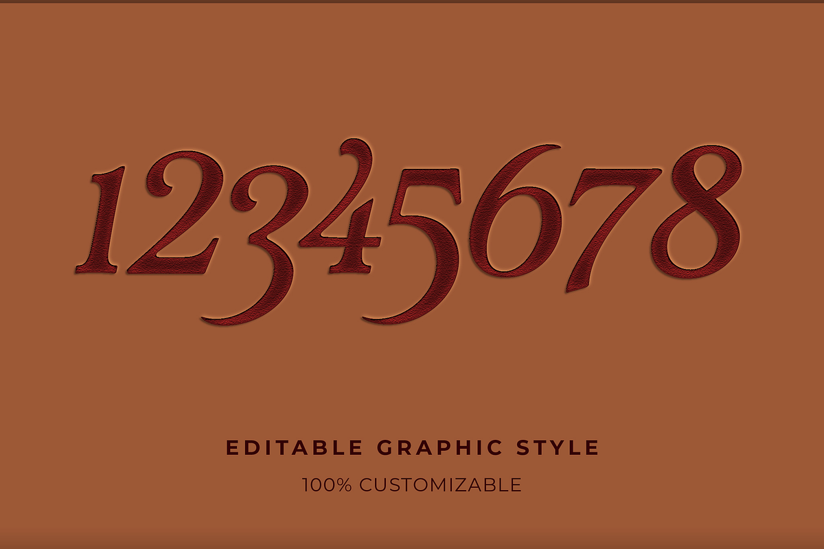 Vintage Engraved Text Effect preview 2