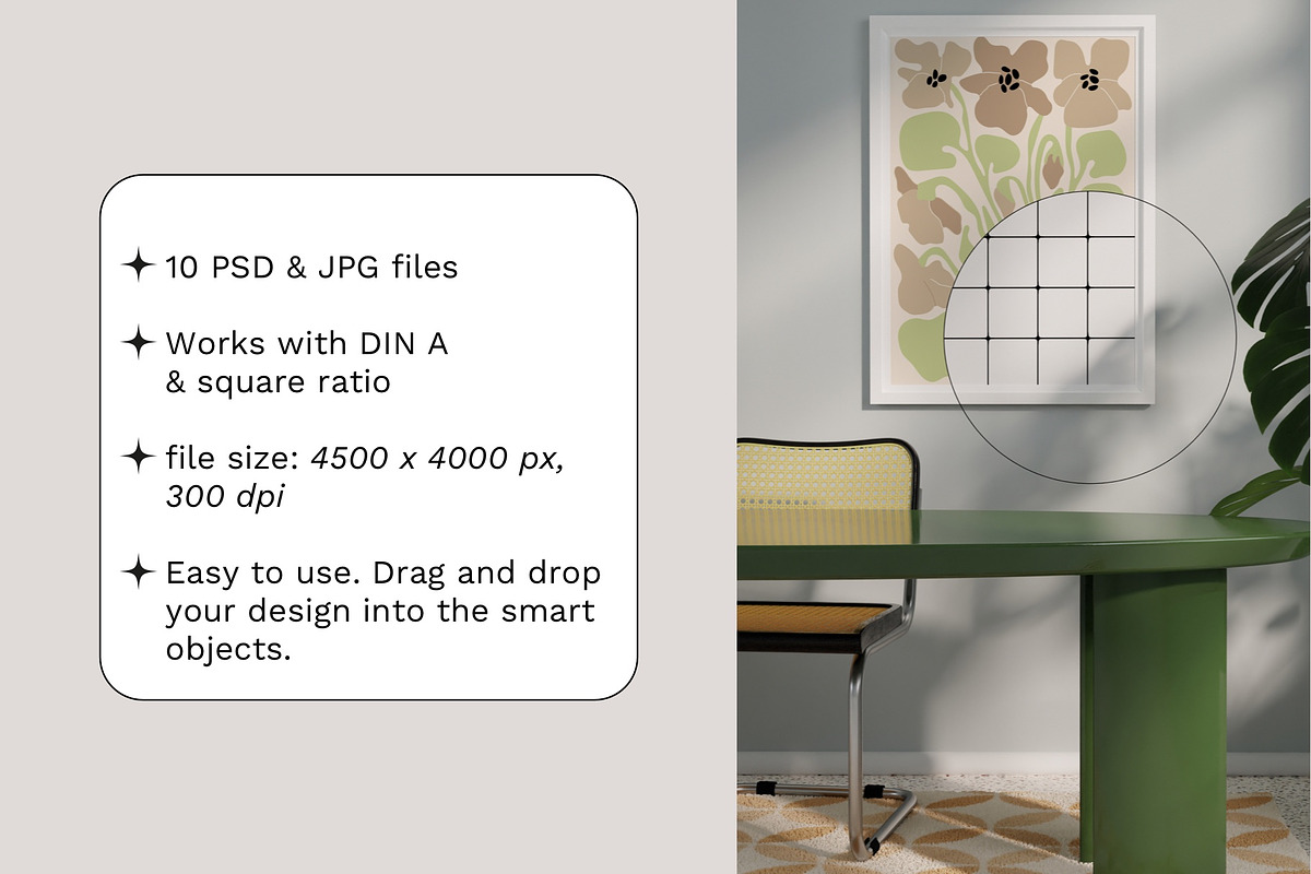 Frame Mockup Bundle SIENA, a Print Template by Bonumo (Photo 3 of 15)