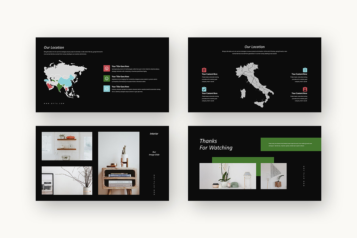 Oyta : Interior Design Powerpoint, a Presentation Template by Punkl Camp (Photo 16 of 16)