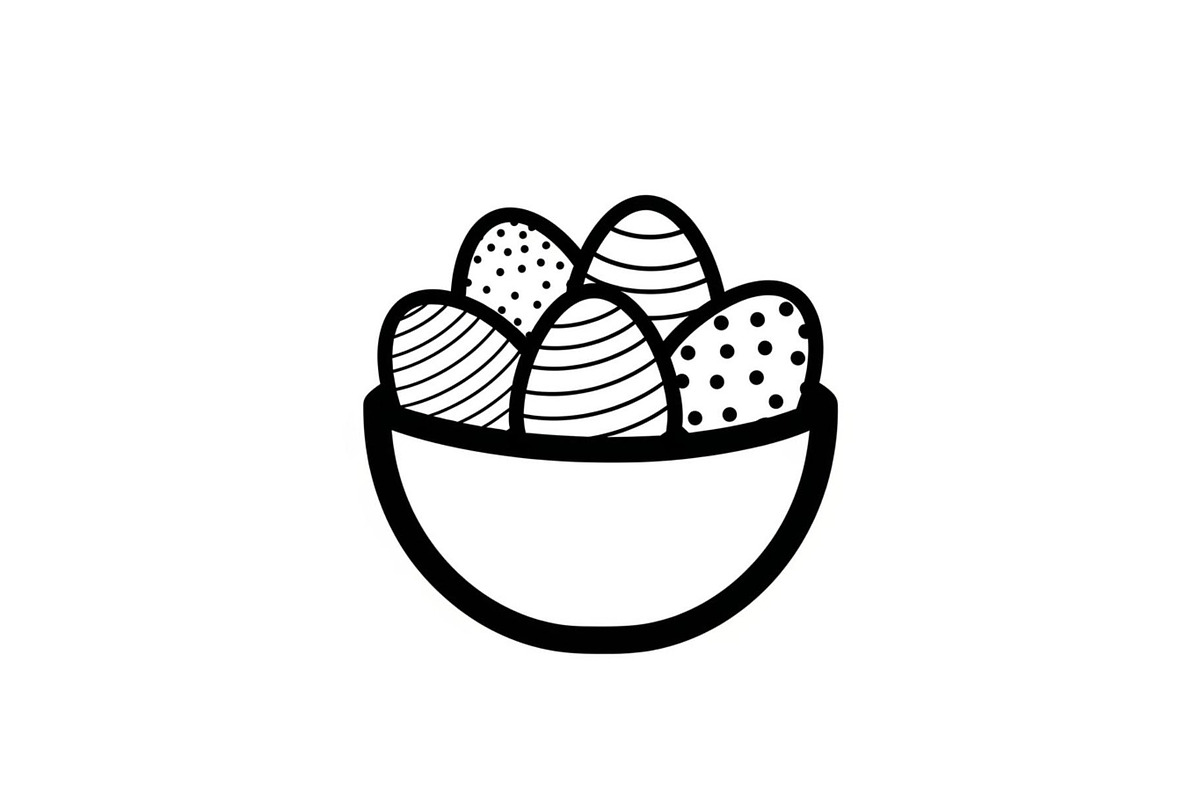 Easter Basket Vector Silhouette Bund, an Illustration by Designs_River (Photo 40 of 51)