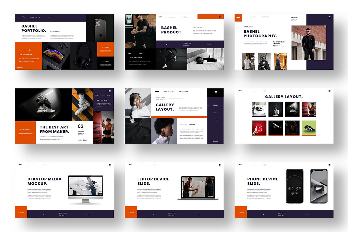 Bashel - Business Google Slide, a Presentation Template by Dens Creative Studio (Photo 4 of 6)