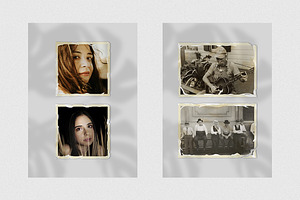 Old Vintage Photo Frame Templates