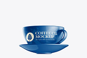 Coffee Cup Mockup, an Advertising Mockup by OneVectorStock (Thumbnail 9 of 13)