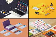 984 Modern Logo Shape, a Branding & Logo Template by Toonsteb (Thumbnail 2 of 18)