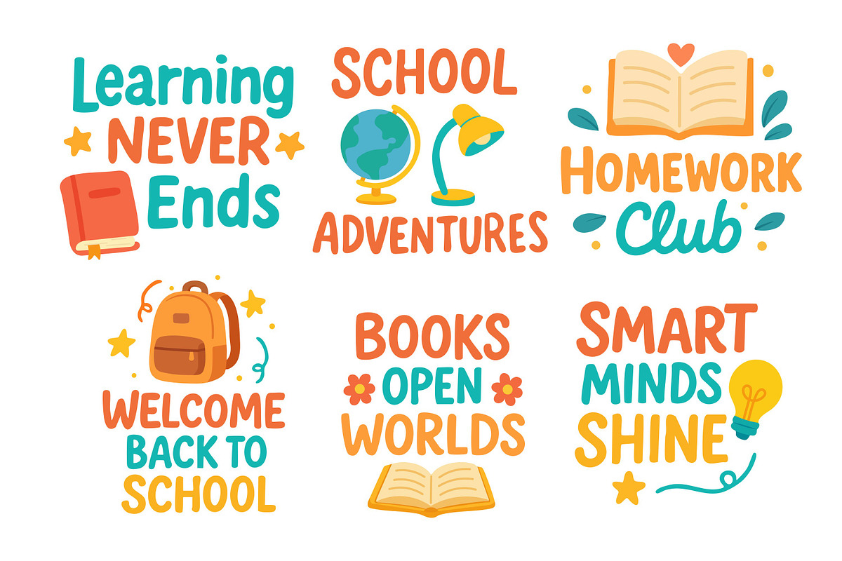 Back to School Bundle, an Education Illustration by ananastya (Photo 6 of 7)
