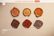 Metallic Wax Seals Mockup, a Product Mockup by Custom Scene (Thumbnail 2 of 12)