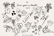 Whimsical doodle Line art svg vector, a Decorative Illustration by Grace Noboa Illustrations (Thumbnail 2 of 19)