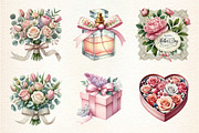 Mothers Day Sublimation Clipart, an Illustration by DreamArtGraphic (Thumbnail 5 of 5)