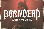 Serpent Wrath - Rock Display Font, a Handwritten Font by Letterhend Studio (Thumbnail 5 of 9)