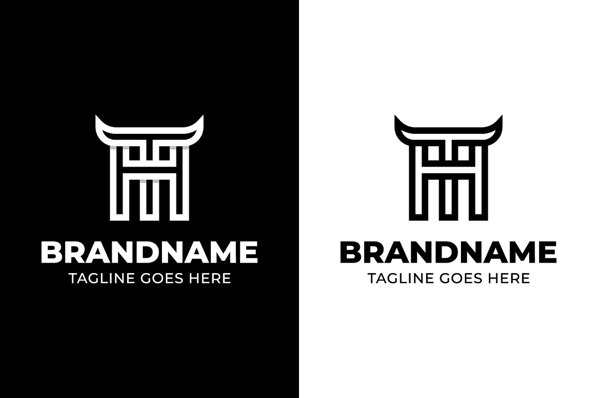 Letters TH or HT Bull Logo, a Branding & Logo Template by Pray Art Design Studio (Photo 2 of 2)