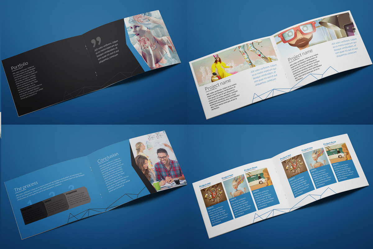 Creative Portfolio Brochure, a Brochure Template by Print design (Photo 5 of 5)