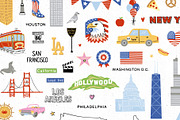 USA Clipart Collection, an Illustration by Redchocolate (Thumbnail 2 of 9)