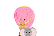 Whimsical Nursery Room Poster, a Decorative Illustration by Oleksandra Illustrates (Thumbnail 3 of 8)