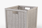Rattan Basket Branas Black, an Object 3D Model by Markelos (Thumbnail 6 of 10)