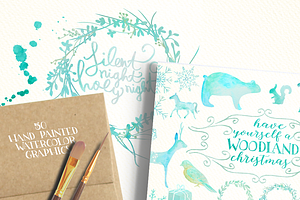 Woodland Christmas Graphics
