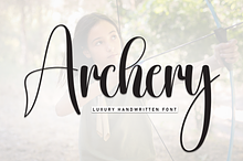 Archery | Script Font