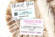 Flower Business Thank You Card, a Card Template by Snapybiz (Thumbnail 1 of 8)