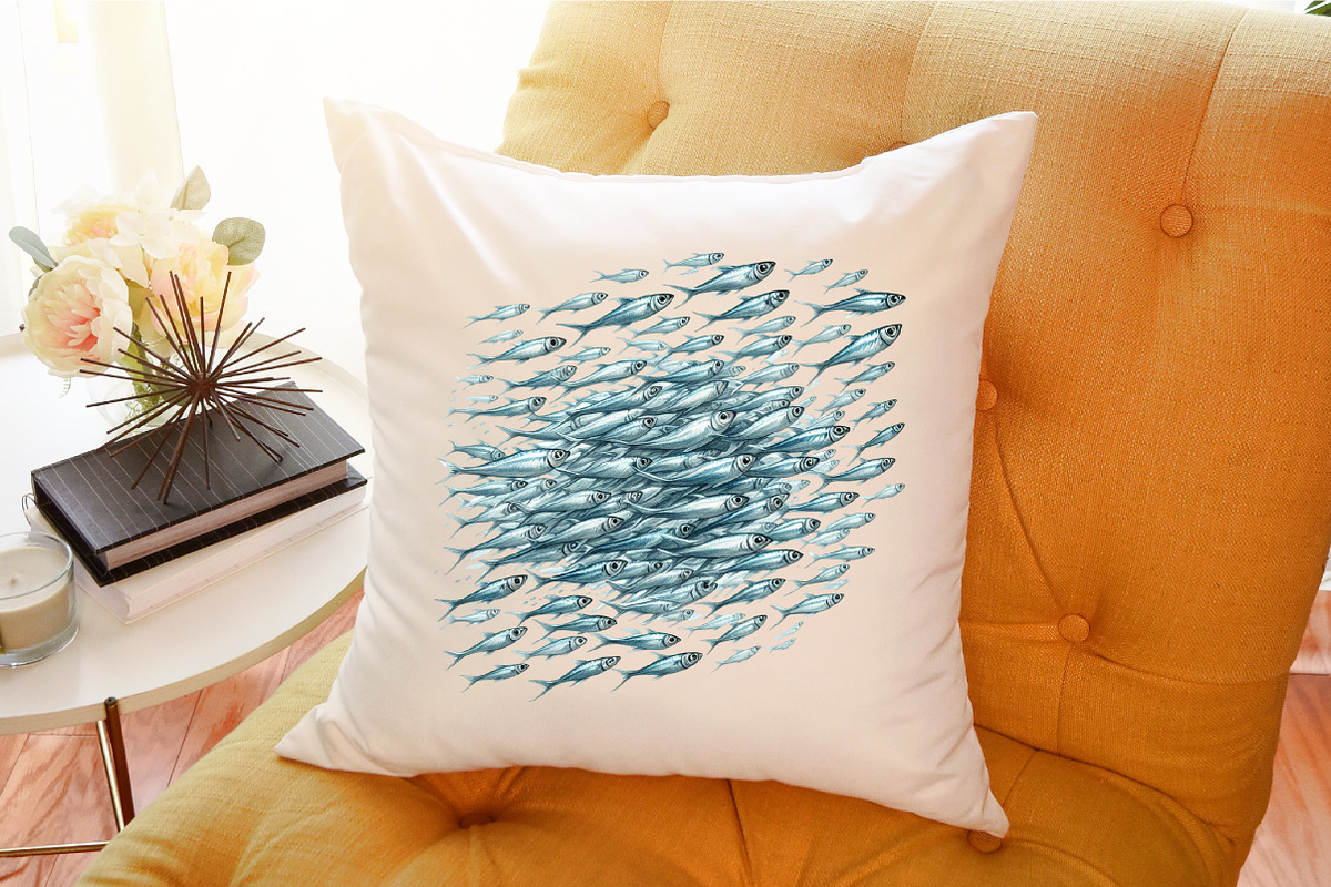 Watercolor Nautical Collection Clipa, an Illustration by Sublimation Artist (Photo 6 of 6)