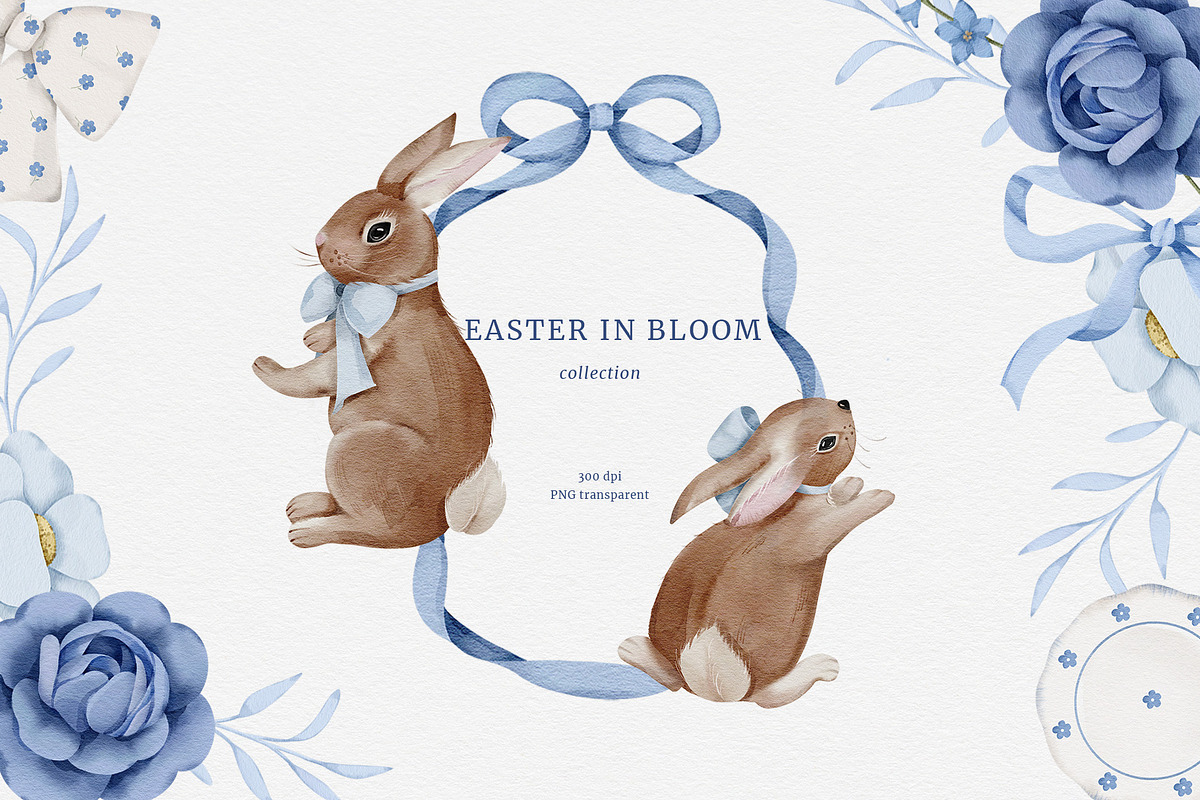 Easter in bloom collection, a Decorative Illustration by nathalieclaire (Photo 1 of 14)