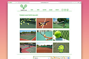 Tennis Adobe Muse Template, a Websites & App Template by MuseTemplatesPro (Thumbnail 3 of 5)