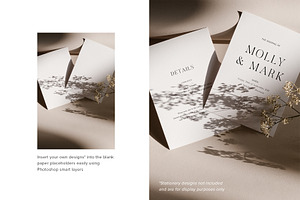 Mila 5x7 Stationery Photo Mockups