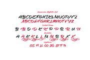 Kawasemi Brush Calligraphy, a Script Font by Roland Huse Design (Thumbnail 8 of 9)