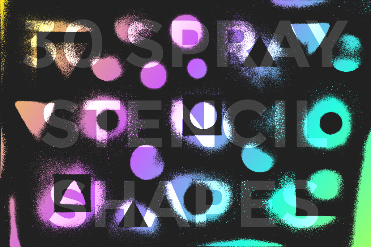 Spray Paint, a Texture Graphic by TRIKONA (Photo 4 of 7)