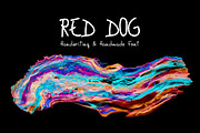 Red Dog Handwriting Font, a Script Font by Designerbundle (Thumbnail 2 of 2)