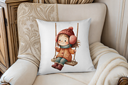 Whimsical Halloween Clipart, a Decorative Illustration by MockupWizard (Thumbnail 8 of 8)