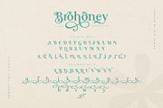 Brohoney Modern Serif Typeface, a Serif Font by alit design (Thumbnail 6 of 18)