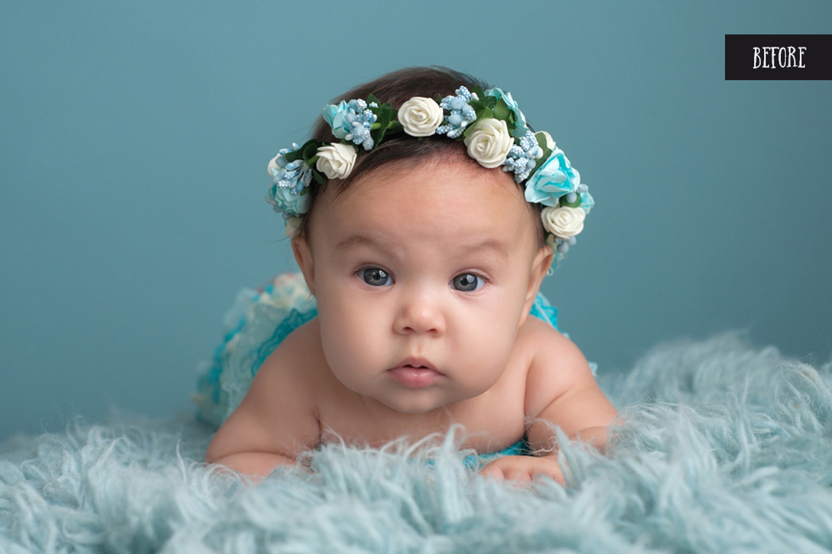 Newborn Baby Lightroom Presets, an Action Add-On by BeArt-Presets (Photo 7 of 22)