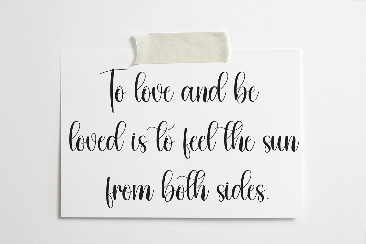 Breathine | Script Font, a Handwritten Font by Scratchones (Photo 2 of 9)