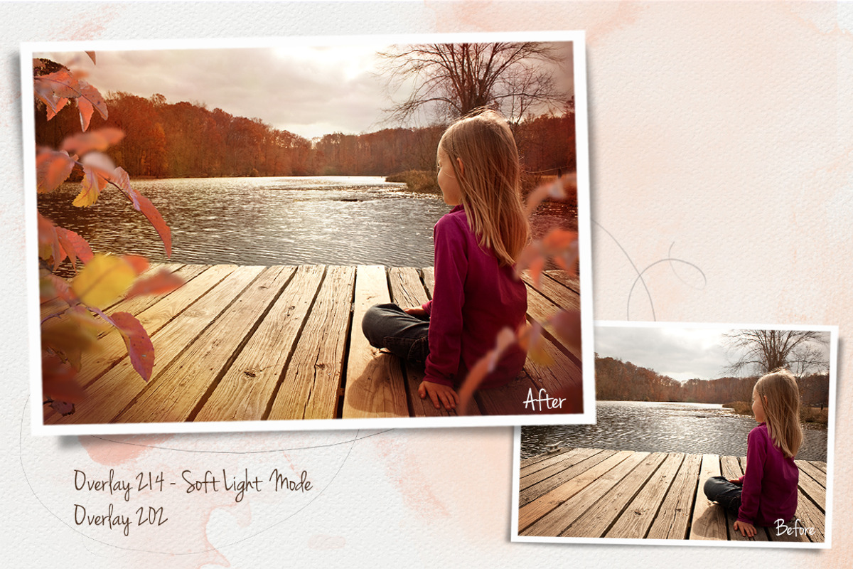 Autumn Leaves Overlays preview 6