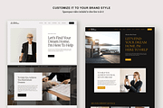 Real Estate Squarespace 7.1 Template, a Marketing Template by Kseniia_Design (Thumbnail 3 of 9)