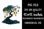 Spooky Halloween Clipart, an Illustration by Designking (Thumbnail 4 of 4)