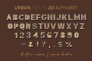 Urban Neon - 3D Lettering, a Graphic by MIIM (Thumbnail 8 of 8)