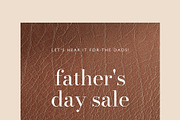 Father's Day Sale Email Template, an Email Template by KikiBunnyCreative (Thumbnail 3 of 7)